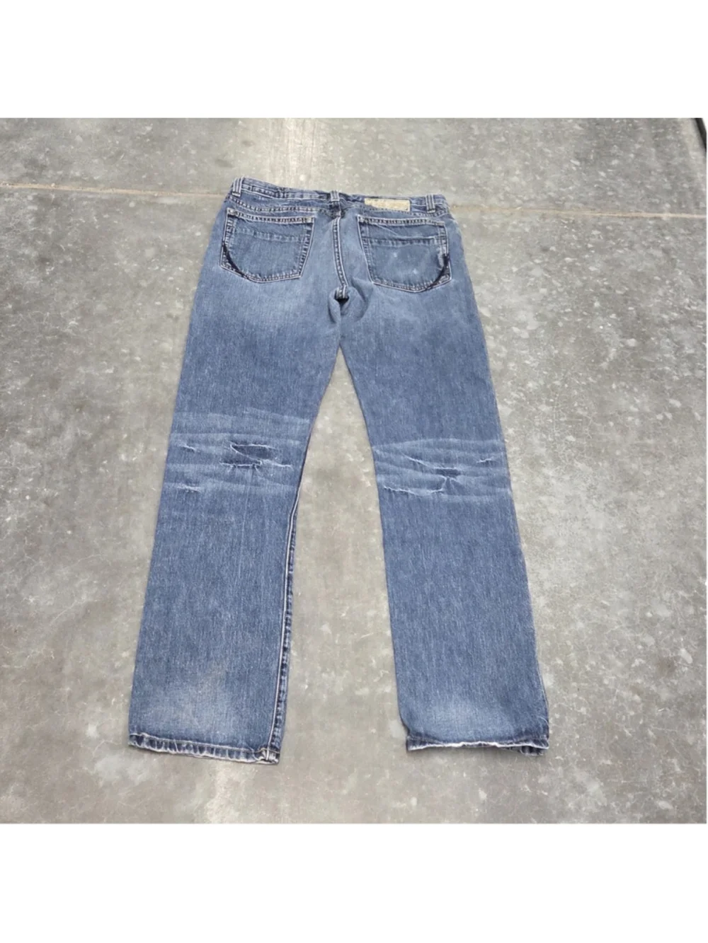 Vintage Converse One Star Men’s Jeans 34x34 Distressed Straight Leg